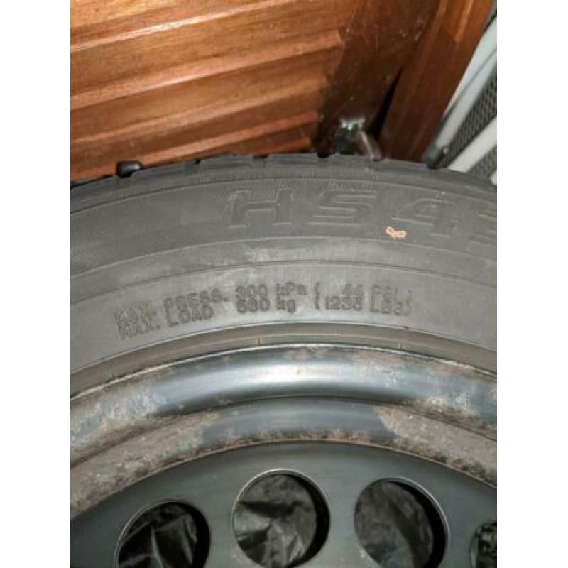 Winterbanden met velg Opel Corsa