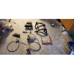 Honda CBR 600 F4I stuntparts complete kit.