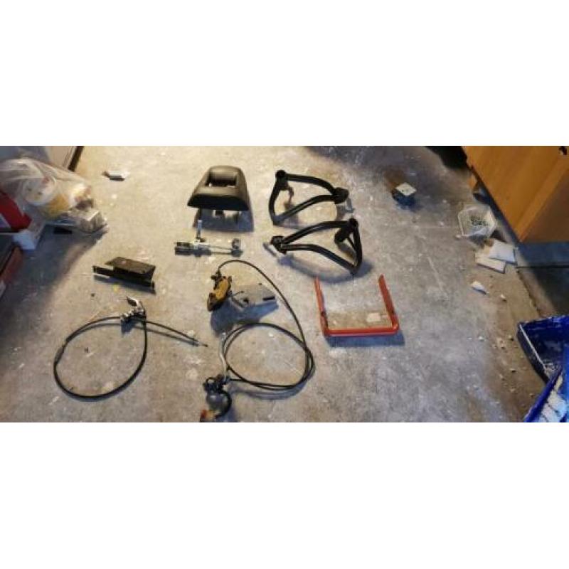 Honda CBR 600 F4I stuntparts complete kit.