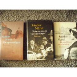 Diverse boeken Sándor Márai