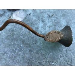 Stoere ijzeren waxine kandelaren