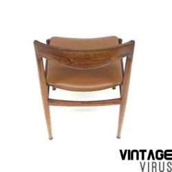 4 vintage retro stoelen / eetkamerstoelen Niels O. Moller st
