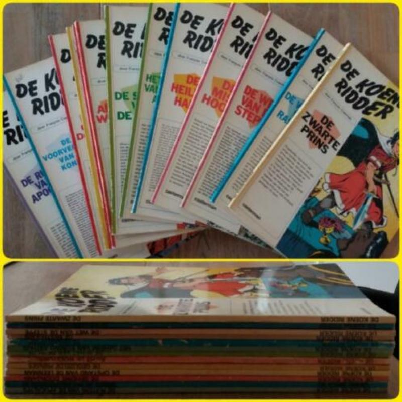 De Koene Ridder 13 delen softcover 1e druk (1970-1983)