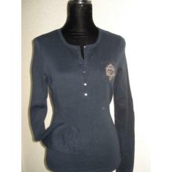 ESPRIT donkerblauwe trui maat L