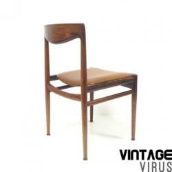 4 vintage retro stoelen / eetkamerstoelen Niels O. Moller st