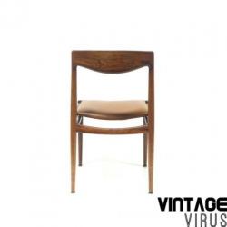 4 vintage retro stoelen / eetkamerstoelen Niels O. Moller st