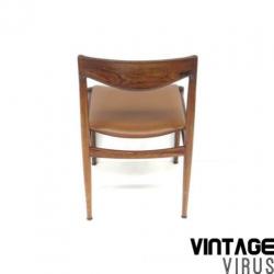 4 vintage retro stoelen / eetkamerstoelen Niels O. Moller st