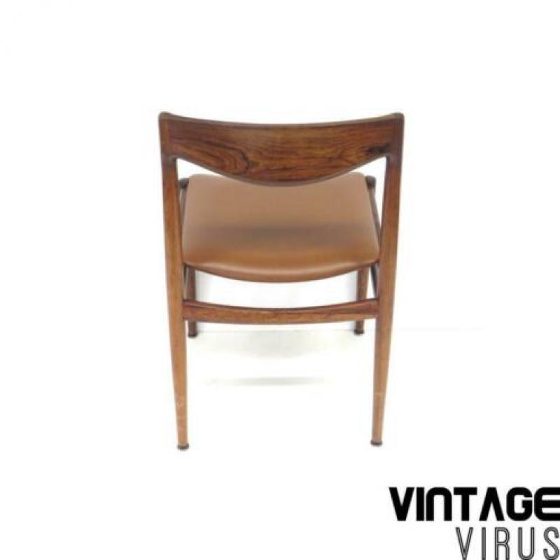 4 vintage retro stoelen / eetkamerstoelen Niels O. Moller st