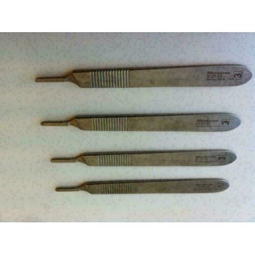 Scalpel houder en andere RVS operatie instrumenten