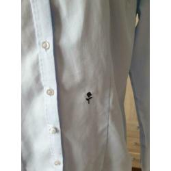 Seidens Ticker lichtblauwe blouse maat 42