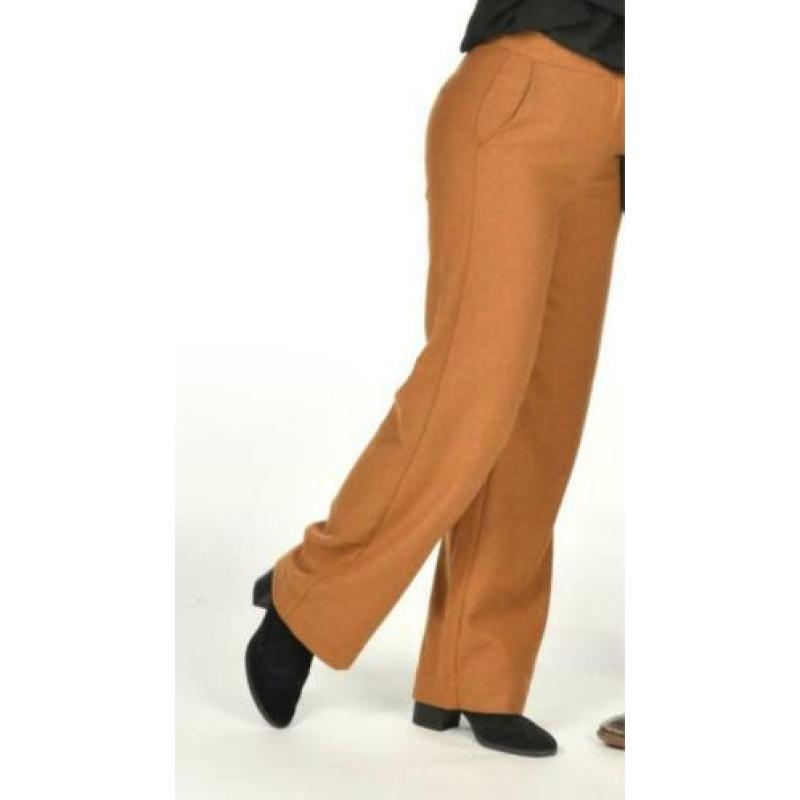 Broek xs oker geel wijde pijp soaked in luxury
