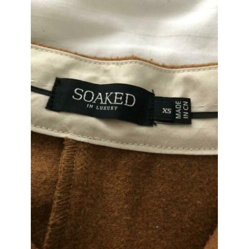 Broek xs oker geel wijde pijp soaked in luxury