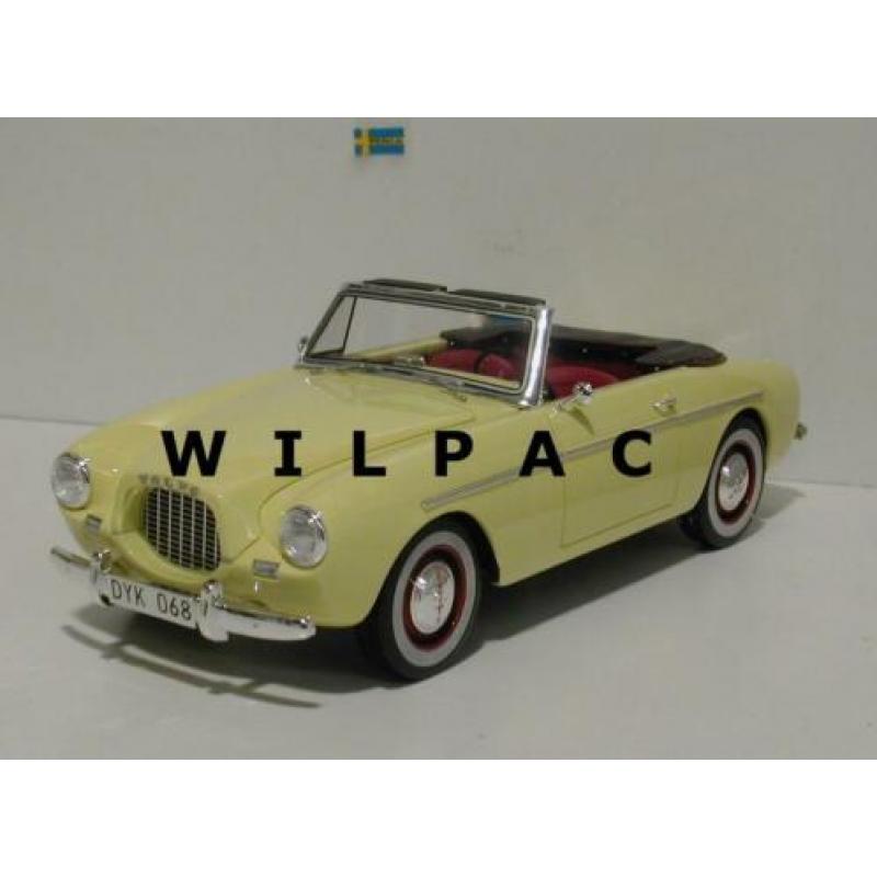 Volvo 1:18 . P1900 cabrio geel 1956. Best of . Show . Bos .