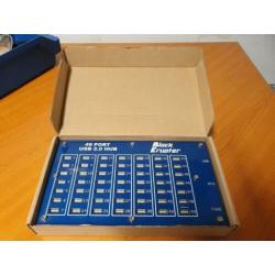 Uitverkoop!! Block erupter 49 port usb 2.0 hub voor €225,-!