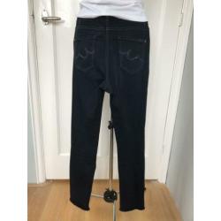 CAMBIO skinny jeans Parla, donkerblauw clean model, maat 38