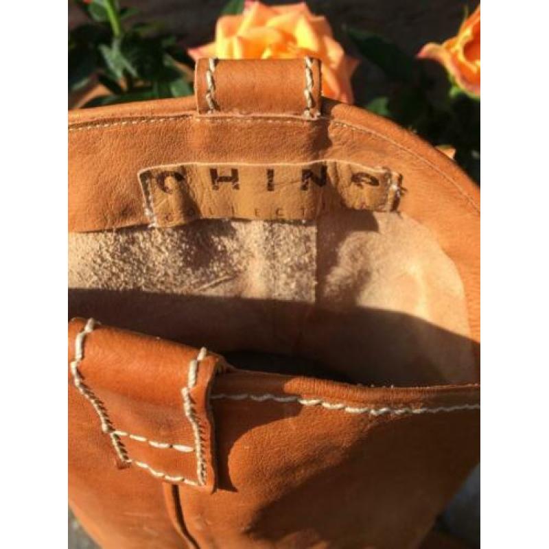 leren cowboy western laarzen 41 Vero Cuoio volledig leer