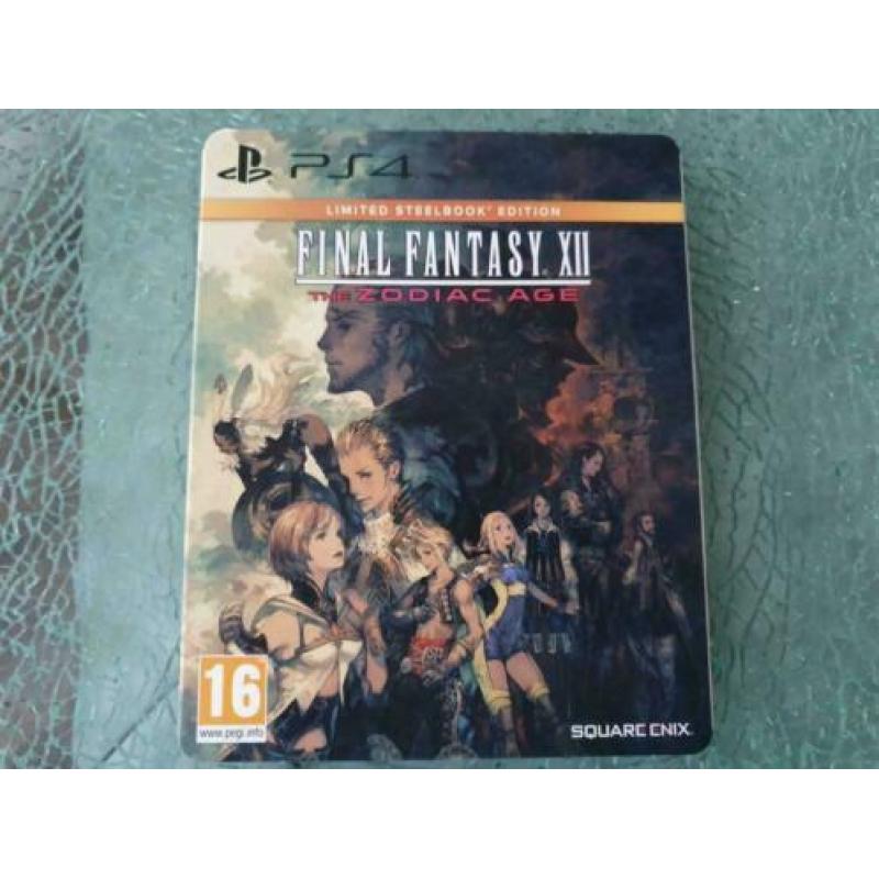 Final Fantasy 12 - Zodiac Age - Limited Steelbook Edition