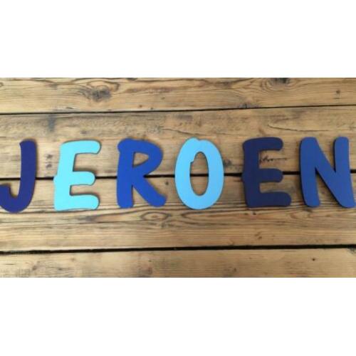 Houten letters