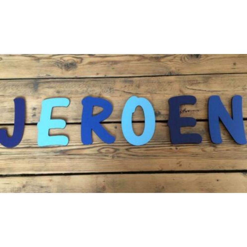 Houten letters