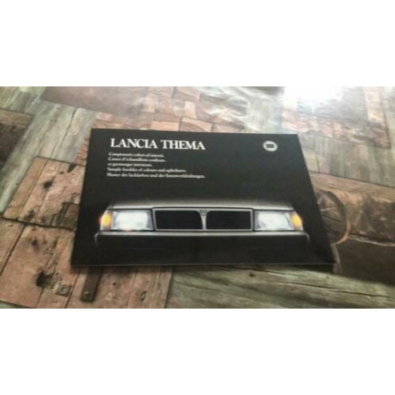 Lancia Thema stoffen en kleuren stalen