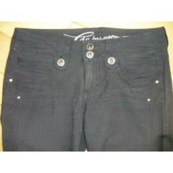 EDC by ESPRIT broek zwart long maat 36