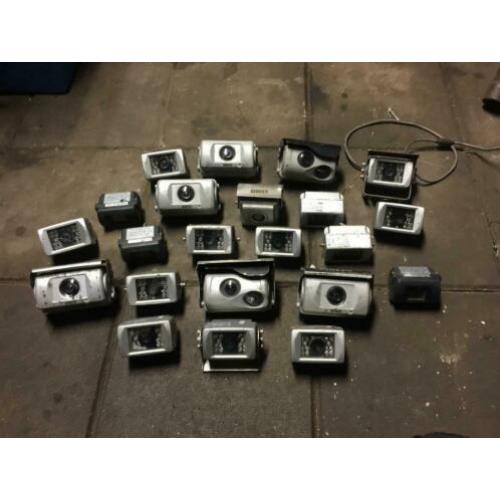 22x Waeco achteruitrijcamera in 1 koop.