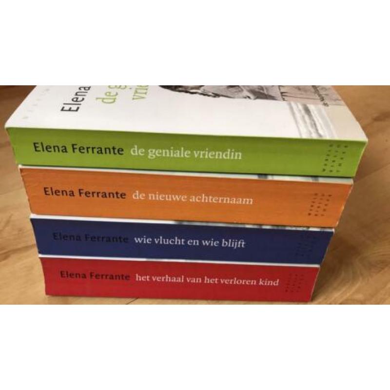 Elena Ferrante De 4 Napolitaanse romans De geniale vriendin