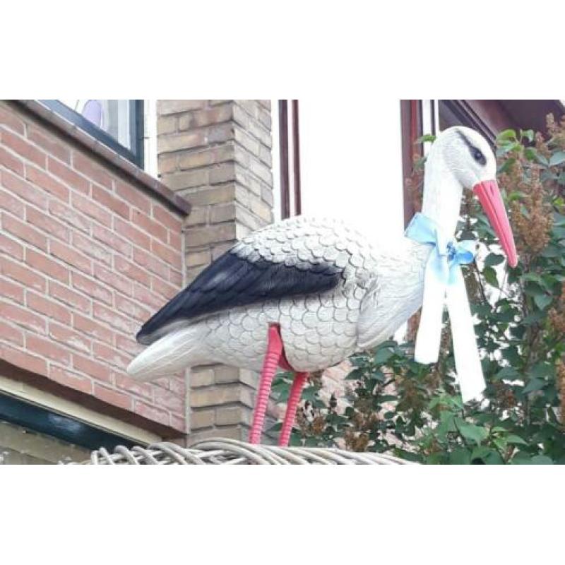 Super leuk Ooievaarsnest (L) incl. Ei, Ooievaar enz.