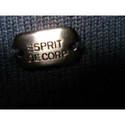 ESPRIT donkerblauwe trui maat L