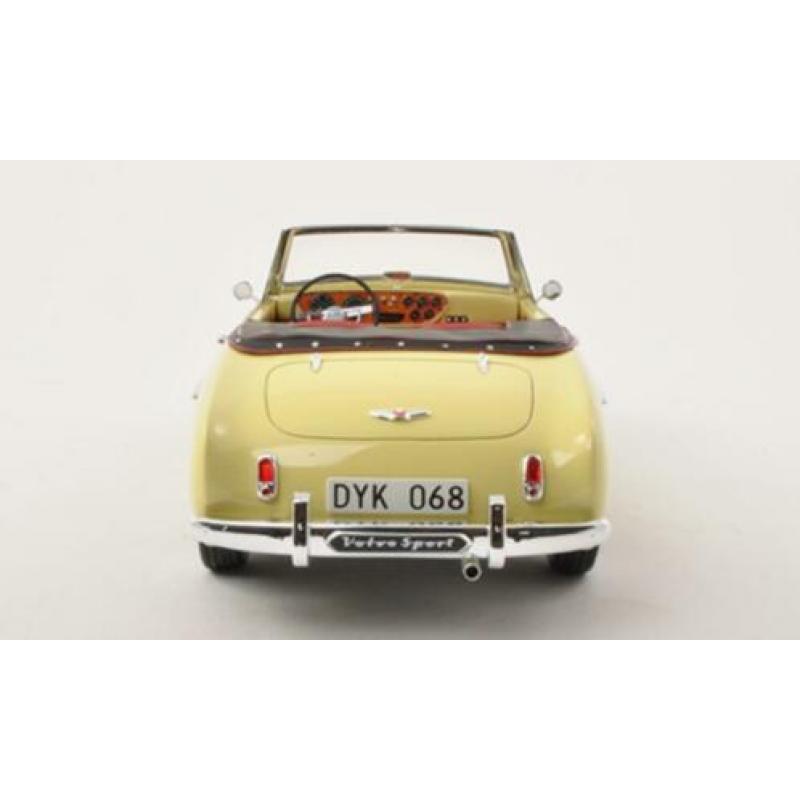 Volvo 1:18 . P1900 cabrio geel 1956. Best of . Show . Bos .