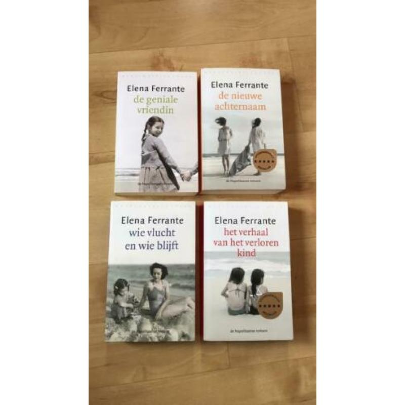 Elena Ferrante De 4 Napolitaanse romans De geniale vriendin