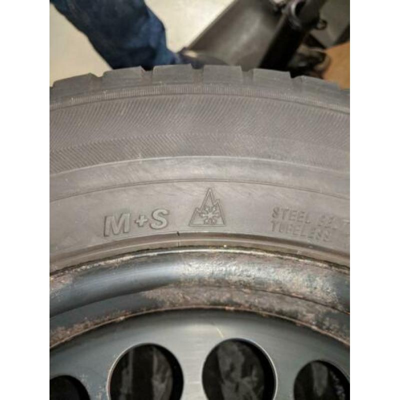 Winterbanden met velg Opel Corsa