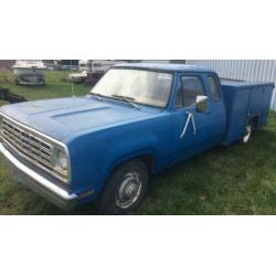 Vandaag deze geweldige ‘74 dodge club cab gekocht..