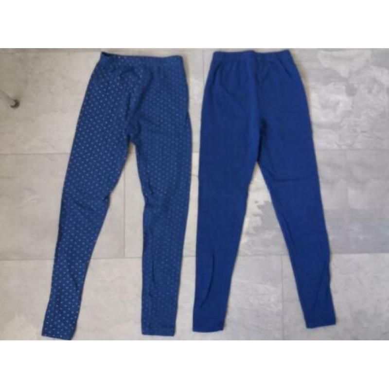 set lange legging maat 134 / 140