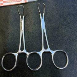 Scalpel houder en andere RVS operatie instrumenten