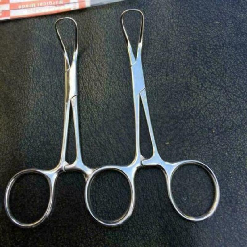 Scalpel houder en andere RVS operatie instrumenten