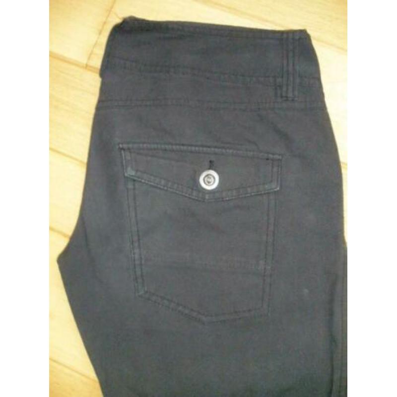 EDC by ESPRIT broek zwart long maat 36