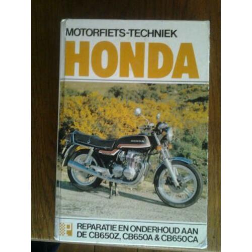 Reparatie / onderhoud honda motorfiets.