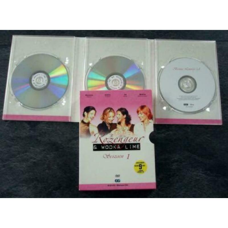 5 DVD + 1 CD - Rozengeur en Wodka Lime - Seizoen 1 en 2
