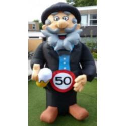 Abraham met wandelstok opblaasbaar te huur in Rotterdam