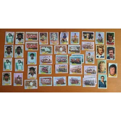 Diverse voetbalplaatjes stickers