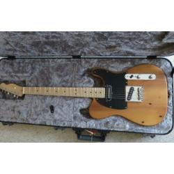 i.p.v een dure VIntage: LTD old Pine Fender Telecaster TOP!