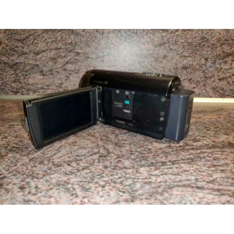 Sony Handycam HDR-CX305E Zwart + Etui + Extra accu