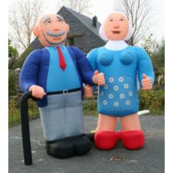 Abraham met wandelstok opblaasbaar te huur in Rotterdam
