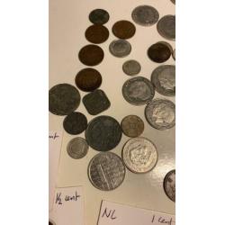 Lot Nederlandse munten, 1786 t/m 1989