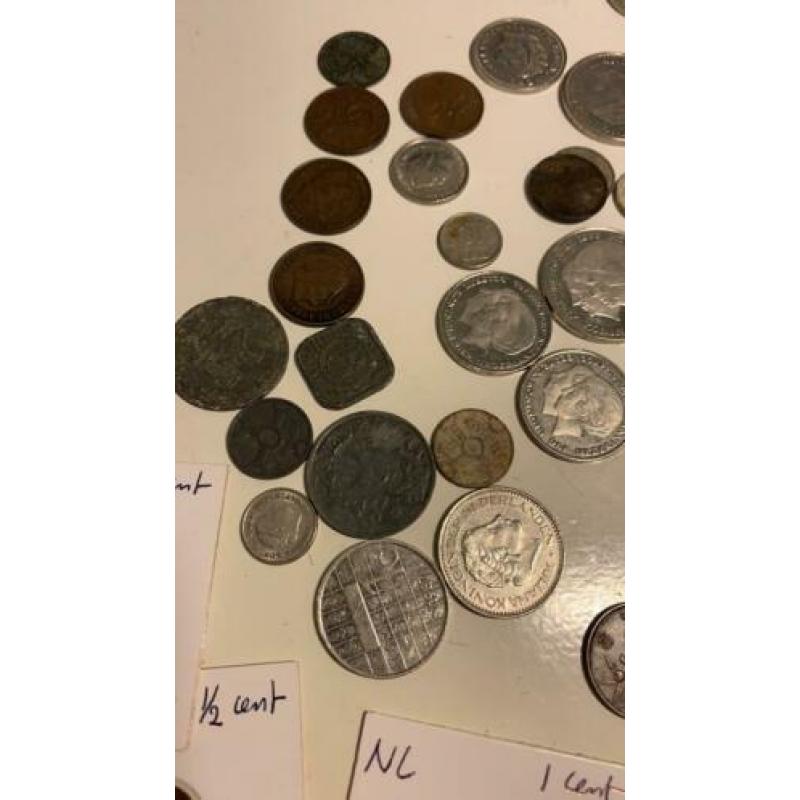 Lot Nederlandse munten, 1786 t/m 1989