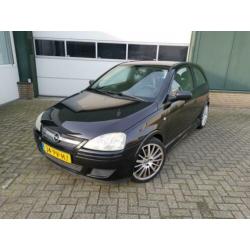 Opel Corsa 1.4 3D 2004 Zwart APK 11-2020! Lees beschrijving!