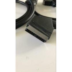 2 x scart kabel 180 cm