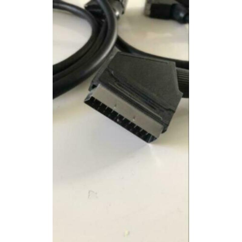 2 x scart kabel 180 cm