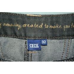 Cecil grijs jeans maat 40 M
